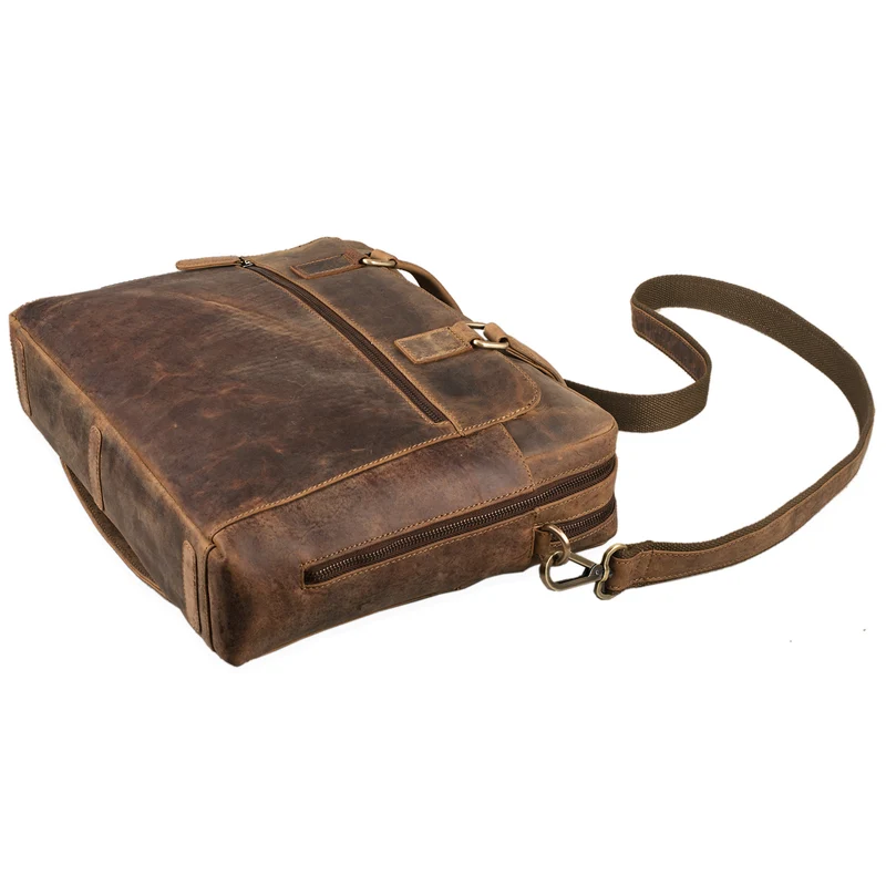 "Liam" Bürotasche Leder Herren Damen