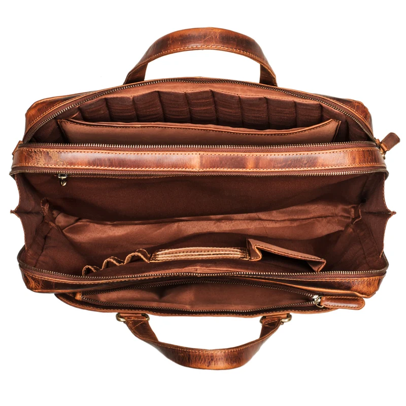 "Liam" Bürotasche Leder Herren Damen