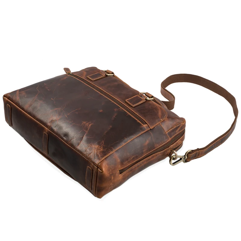 "Liam" Bürotasche Leder Herren Damen