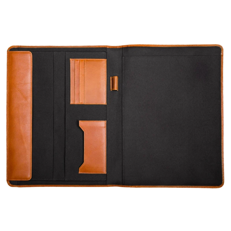 "Tilo" Dokumentenmappe Leder Vintage