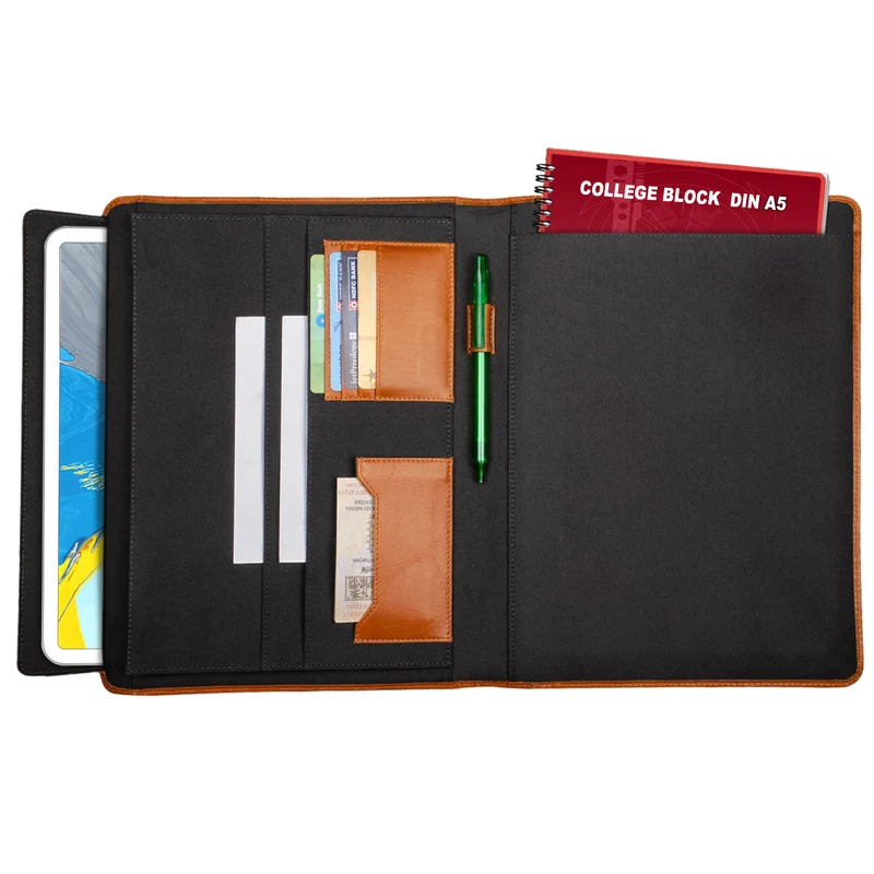 "Tilo" Dokumentenmappe Leder Vintage