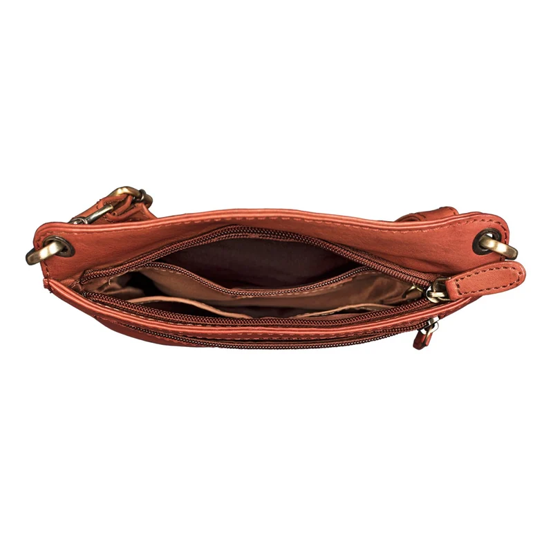 "Sophie" Schultertasche Damen klein Leder