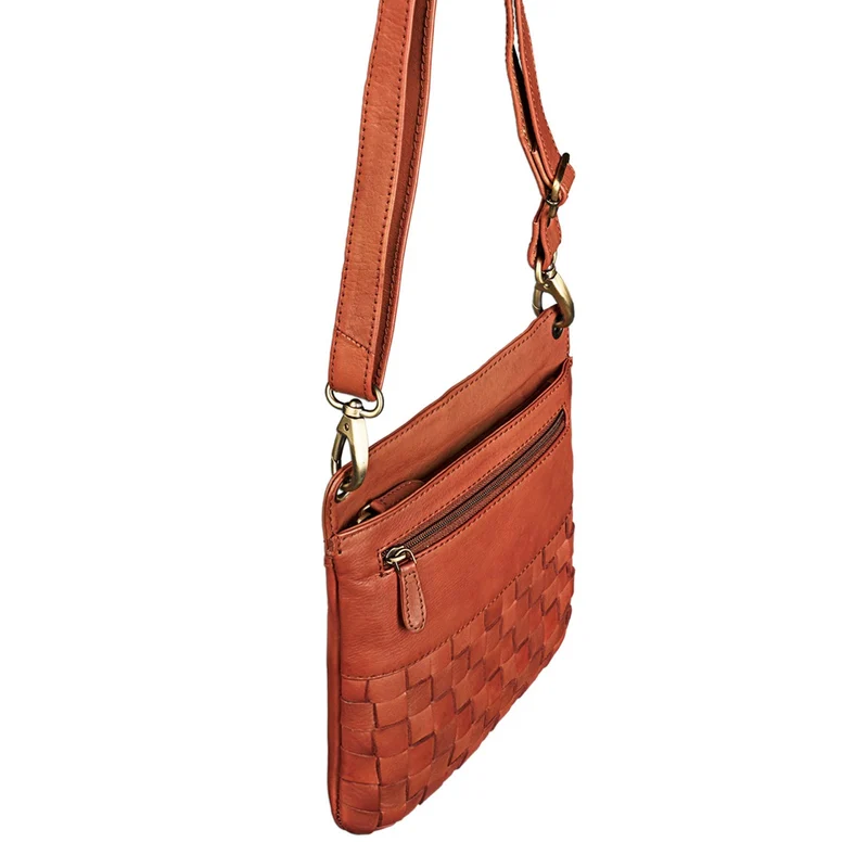 "Sophie" Schultertasche Damen klein Leder