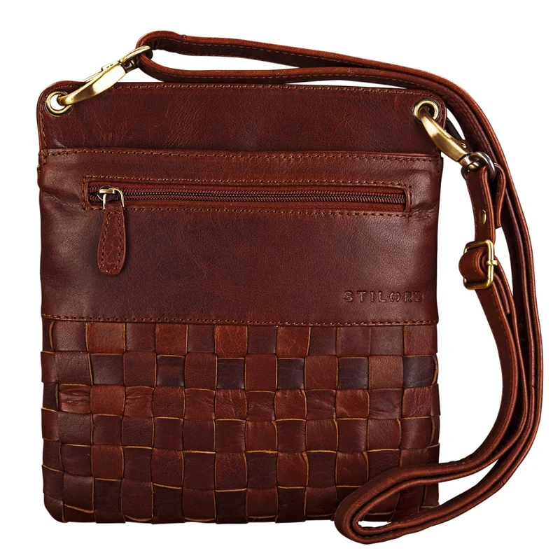 "Sophie" Schultertasche Damen klein Leder