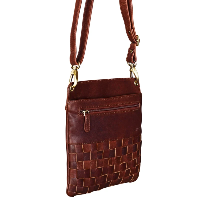 "Sophie" Schultertasche Damen klein Leder