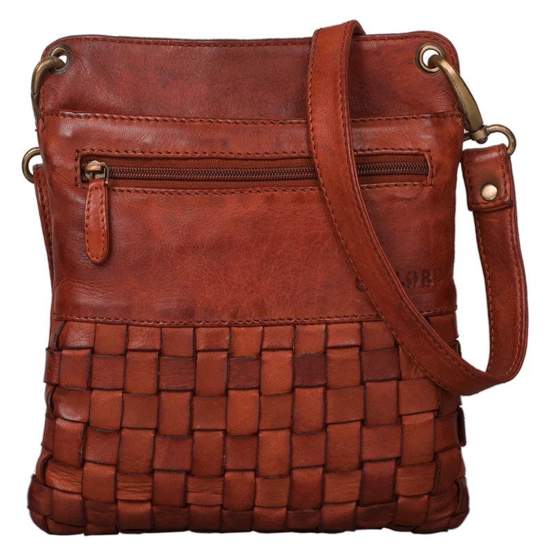 "Sophie" Schultertasche Damen klein Leder