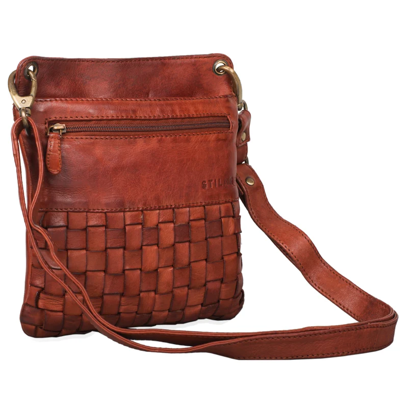 "Sophie" Schultertasche Damen klein Leder