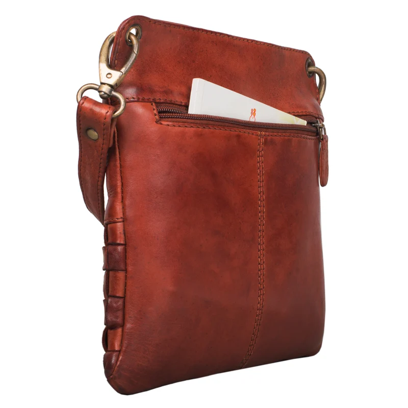 "Sophie" Schultertasche Damen klein Leder
