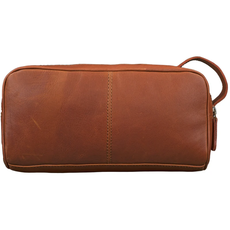 "Valentin" Kulturtasche Herren Damen Leder