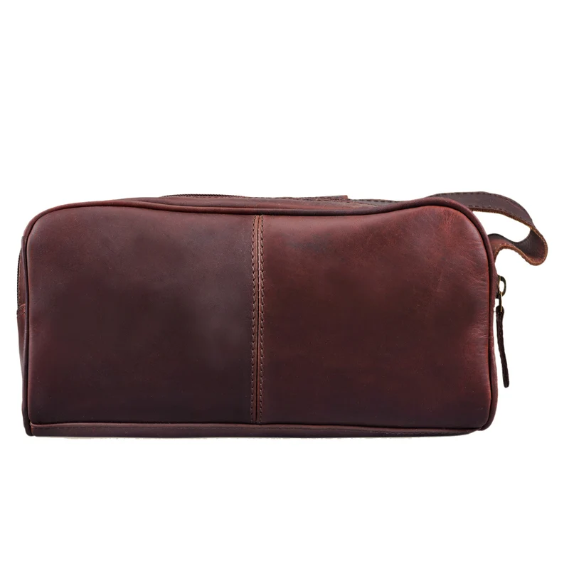 "Valentin" Kulturtasche Herren Damen Leder