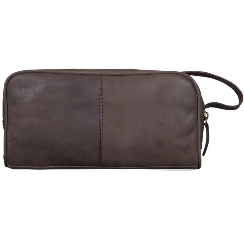 "Valentin" Kulturtasche Herren Damen Leder