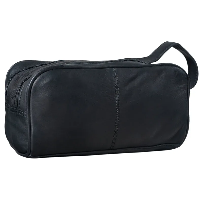 "Valentin" Kulturtasche Herren Damen Leder