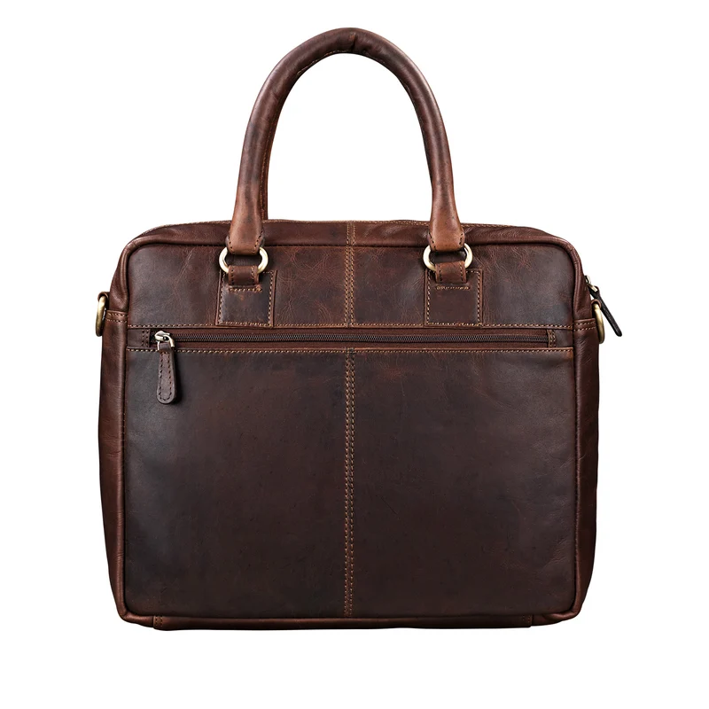 "Adam" Vintage Laptoptasche 13,3 Zoll Leder