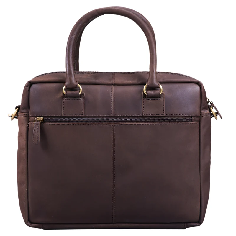"Adam" Vintage Laptoptasche 13,3 Zoll Leder