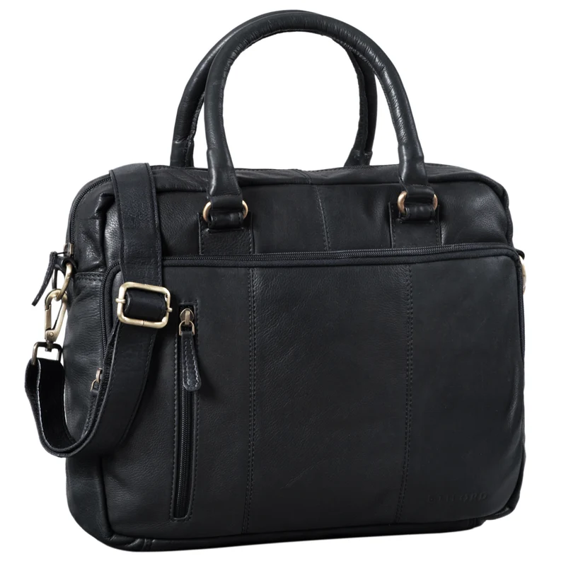 "Adam" Vintage Laptoptasche 13,3 Zoll Leder