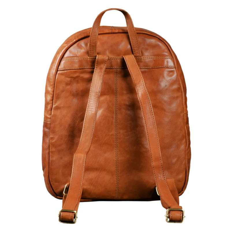"Conner" Leder-Rucksack Vintage groß