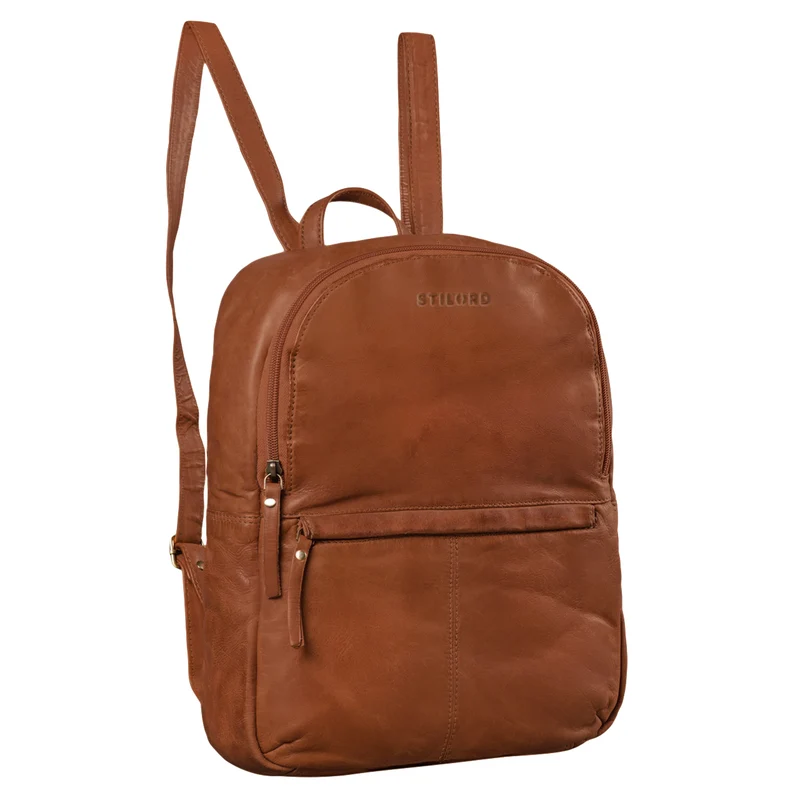 "Conner" Leder-Rucksack Vintage groß