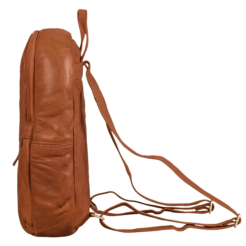 "Conner" Leder-Rucksack Vintage groß