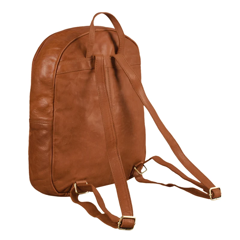 "Conner" Leder-Rucksack Vintage groß