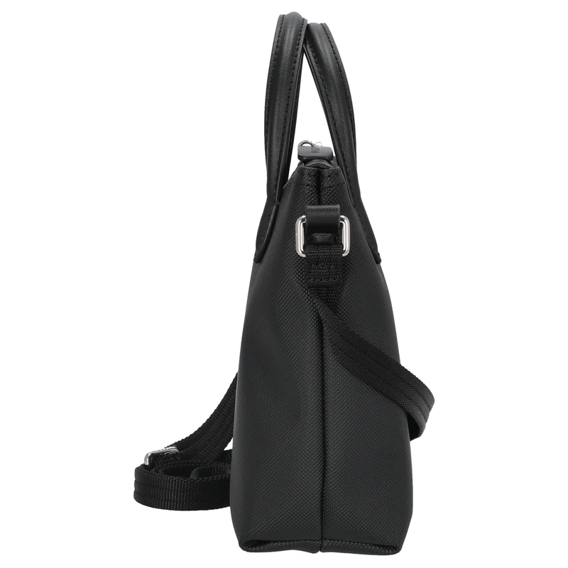 Lacoste Mini-Tote L.12.12 Concept - Henkeltasche 18 cm (black)