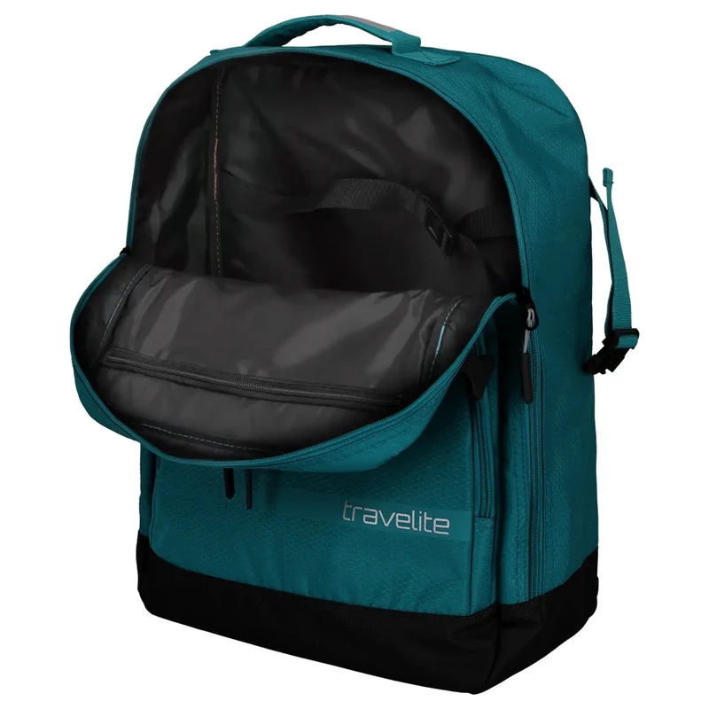 Travelite Kick Off - Multibag Handgepäck-Rucksack 50 cm (petrol)