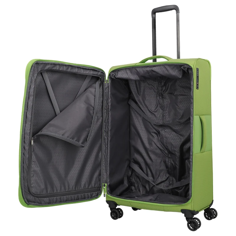Travelite Corsiica - 4-Rollen-Trolley L 77 cm erw. (fresh green)