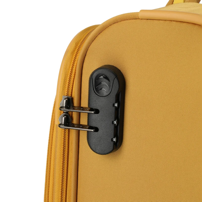 Travelite Umbria - 4-Rollen-Trolley-Set 3 tlg. (golden glow)