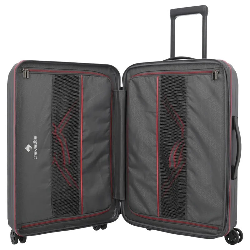 Travelite Dynamiic - 4-Rollen-Trolley Set 3tlg. (anthrazit)