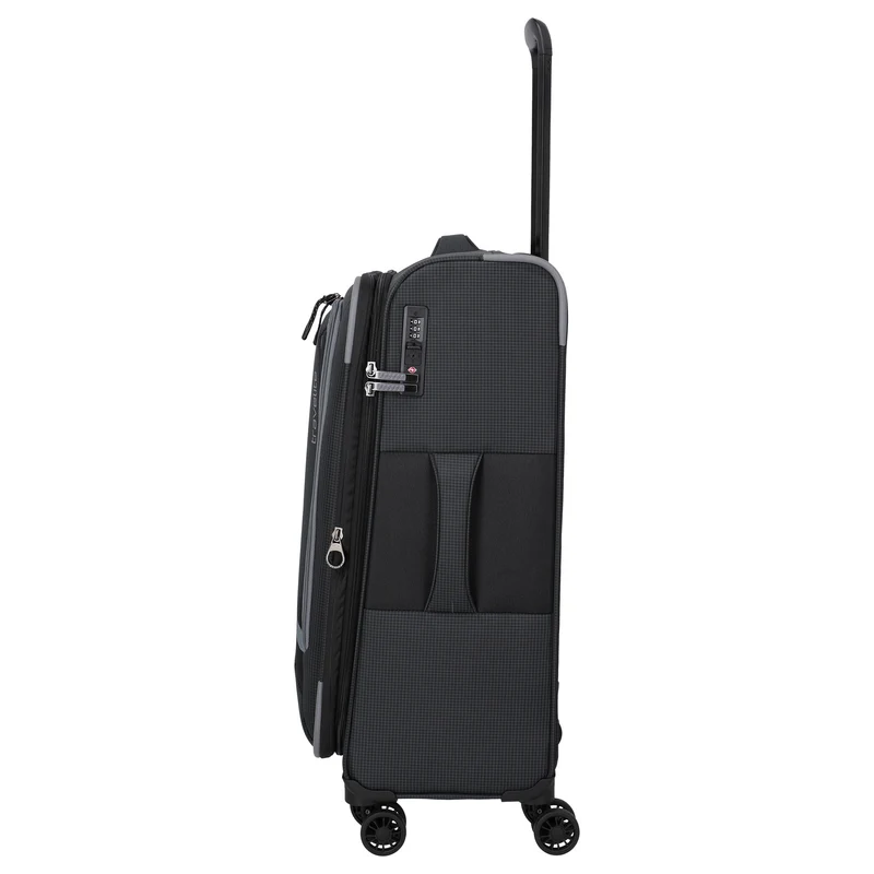 Travelite Corsiica - 4-Rollen-Trolley Set 4tlg. erw. (black)