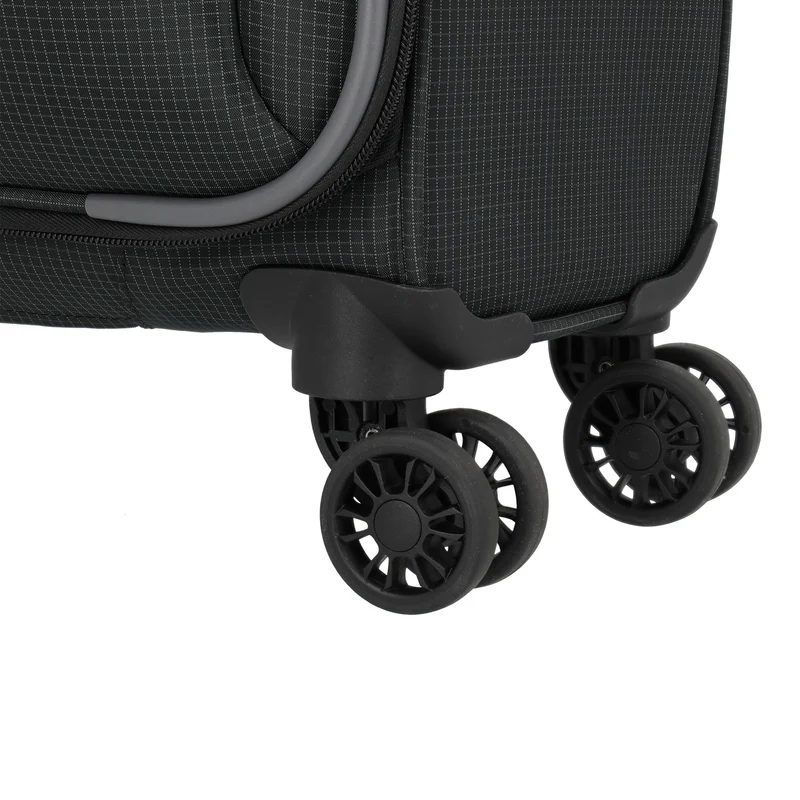 Travelite Corsiica - 4-Rollen-Trolley Set 4tlg. erw. (black)