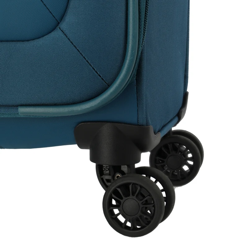Travelite Umbria - 4-Rollen-Trolley-Set 3 tlg. (petrol)
