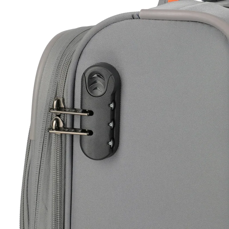 Travelite Umbria - 4-Rollen-Trolley-Set 3 tlg. (smoky grey)