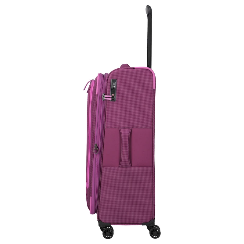 Travelite Corsiica - 4-Rollen-Trolley L 77 cm erw. (pink)