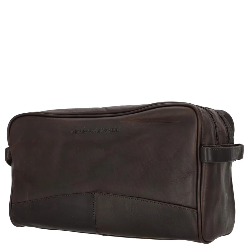 The Chesterfield Brand Stefan - Kulturbeutel Leder 29 cm (brown)