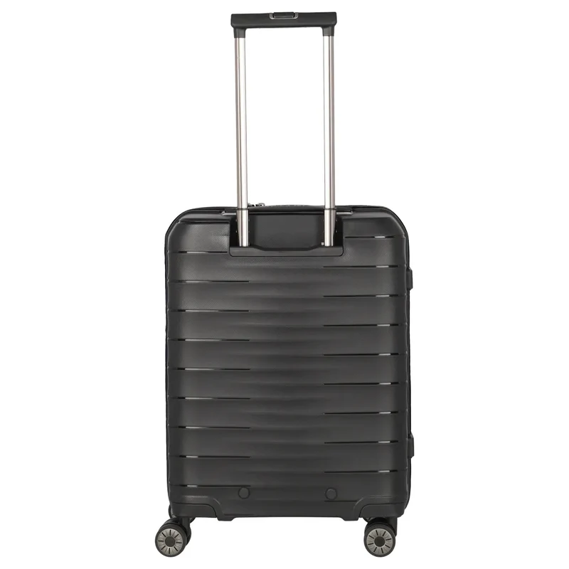 Travelite Mooby - 4-Rollen-Trolley Set 3tlg. (schwarz)