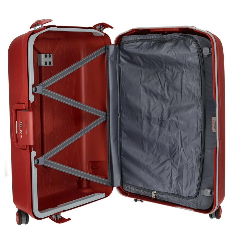 Roncato Light - 4-Rollen-Trolley Set 2tlg. M/L (rosso)