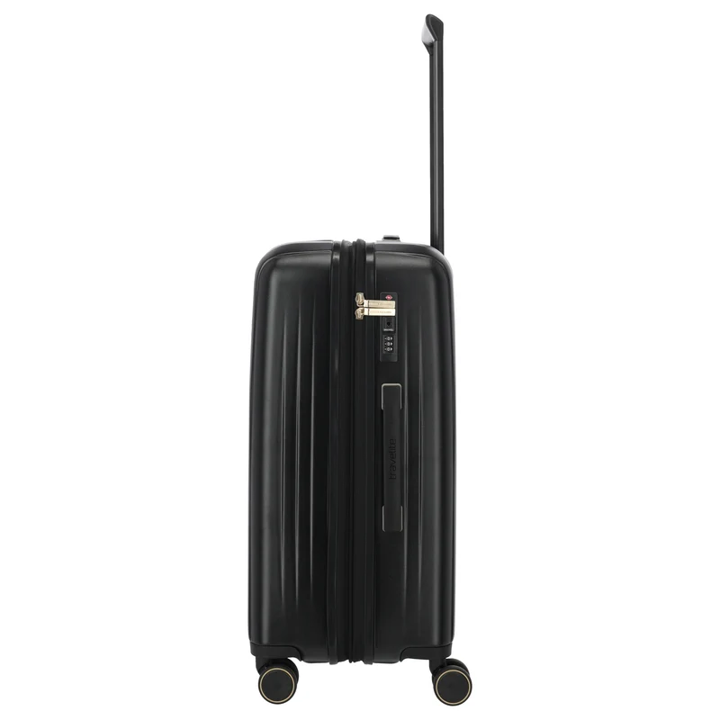 Travelite BARBARA Novelty - 4-Rollen-Trolley M 65 cm erw. (schwarz)