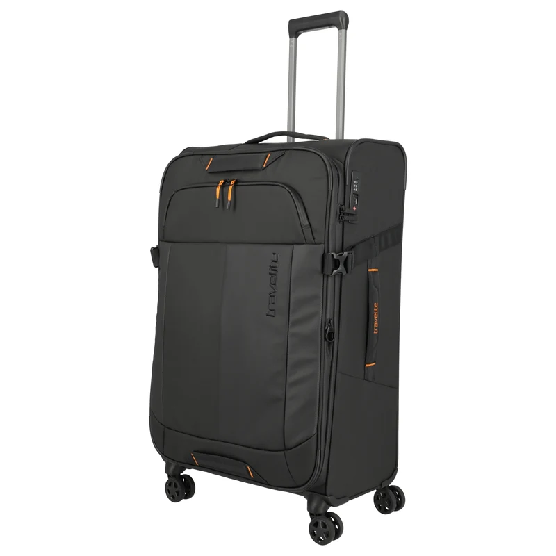 Travelite Briize - 4-Rollen Trolley Set 3tlg. S/M erw./L erw. (schwarz)