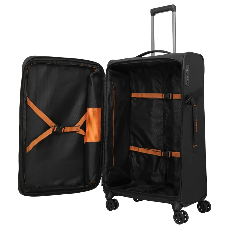 Travelite Briize - 4-Rollen Trolley Set 3tlg. S/M erw./L erw. (schwarz)