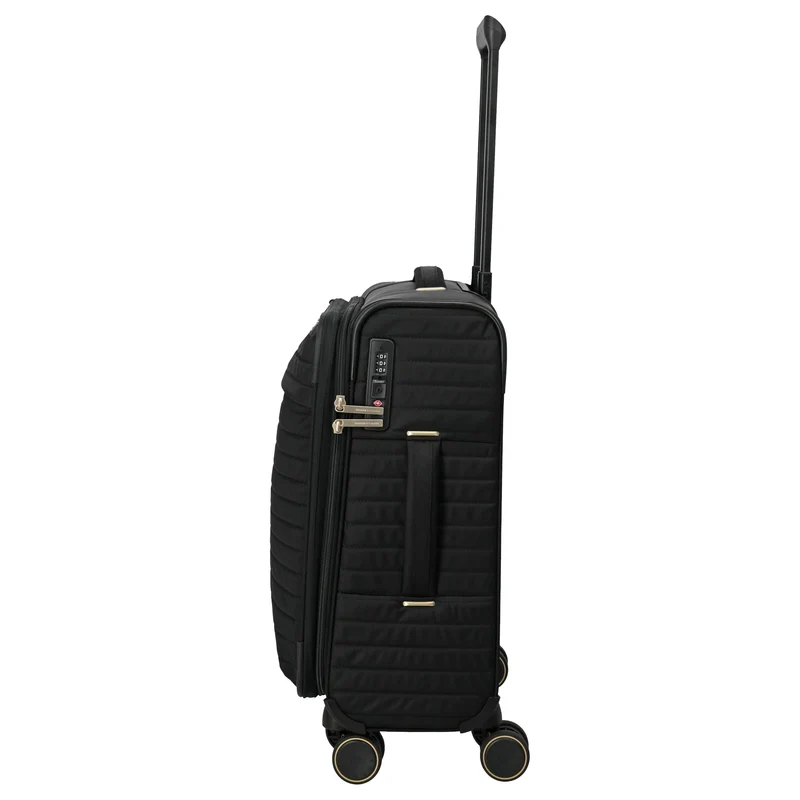 Travelite BARBARA Stepp - 4-Rollen-Trolley S 55 cm erw. (schwarz)