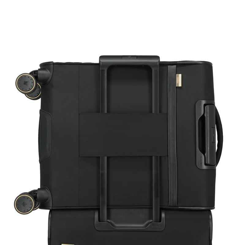 Travelite BARBARA Stepp - 4-Rollen-Trolley S 55 cm erw. (schwarz)