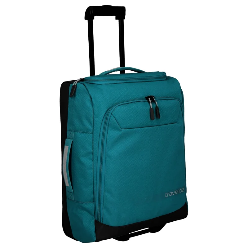 Travelite Kick Off - Rollenreisetasche S 55 cm (petrol)