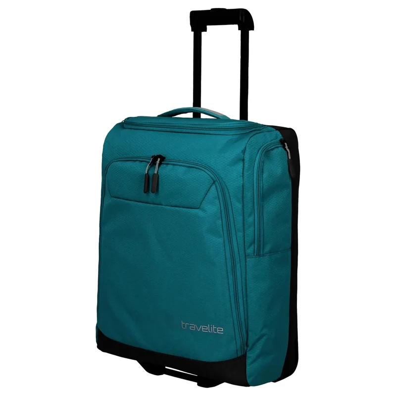 Travelite Kick Off - Rollenreisetasche S 55 cm (petrol)