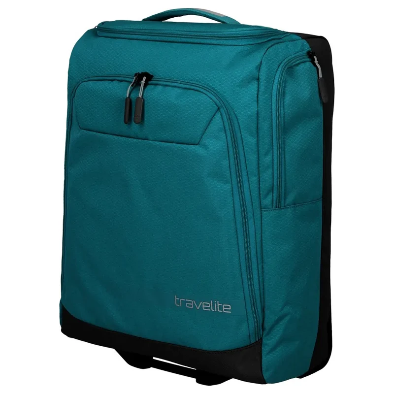 Travelite Kick Off - Rollenreisetasche S 55 cm (petrol)