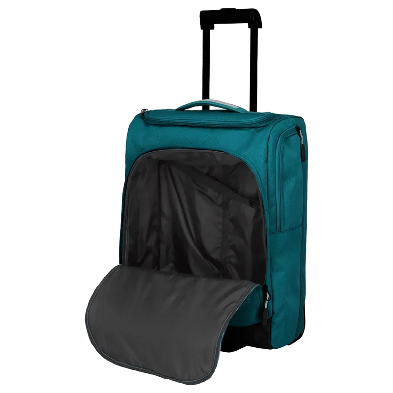 Travelite Kick Off - Rollenreisetasche S 55 cm (petrol)