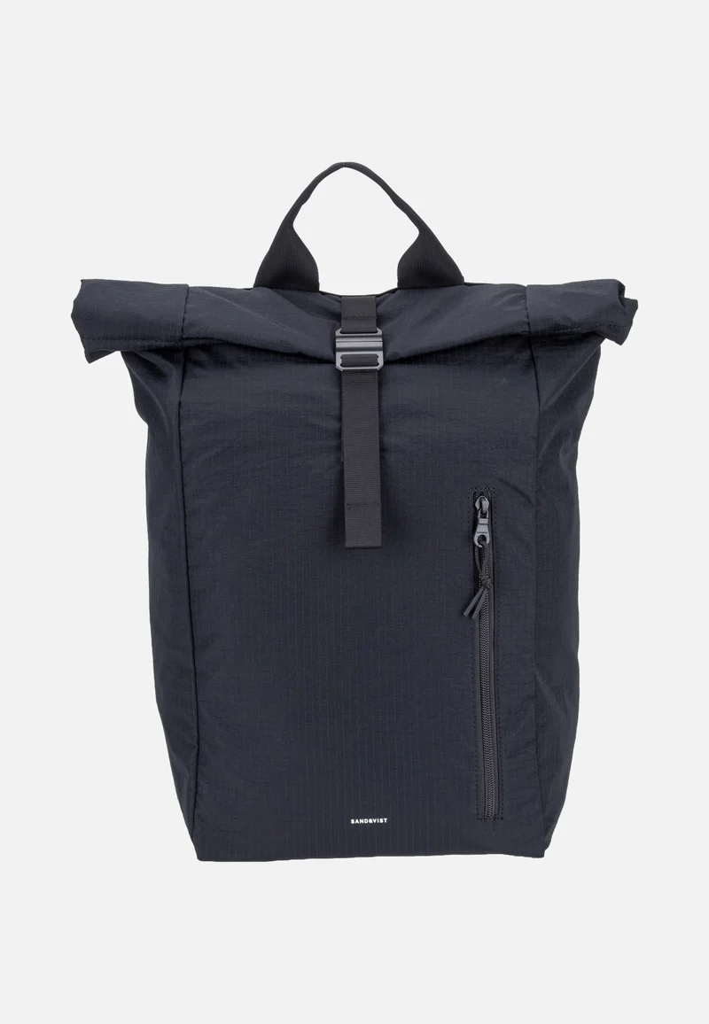 Grid Rolltop 16' Black - Rolltop Rucksack