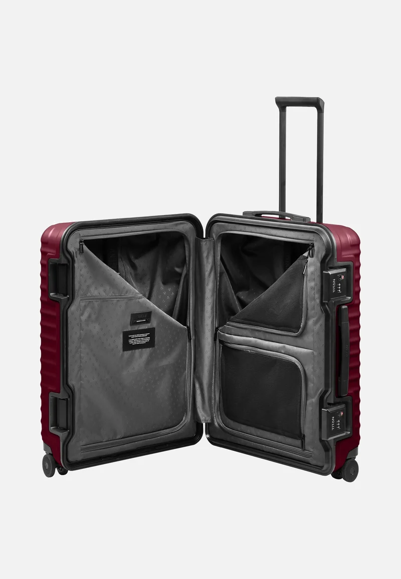 OVERSEAS 4w Trolley M+ Emberwood Red - Koffer