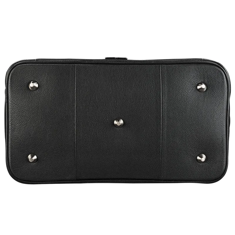 "Artur" Reisetasche Leder schwarz