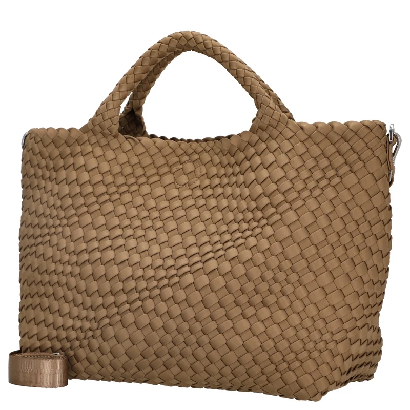 Les Visionnaires Elia Midi Neoweave - Henkeltasche 46 cm (sand)