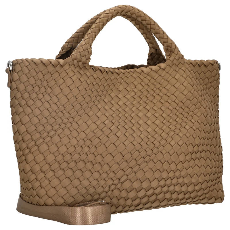 Les Visionnaires Elia Midi Neoweave - Henkeltasche 46 cm (sand)
